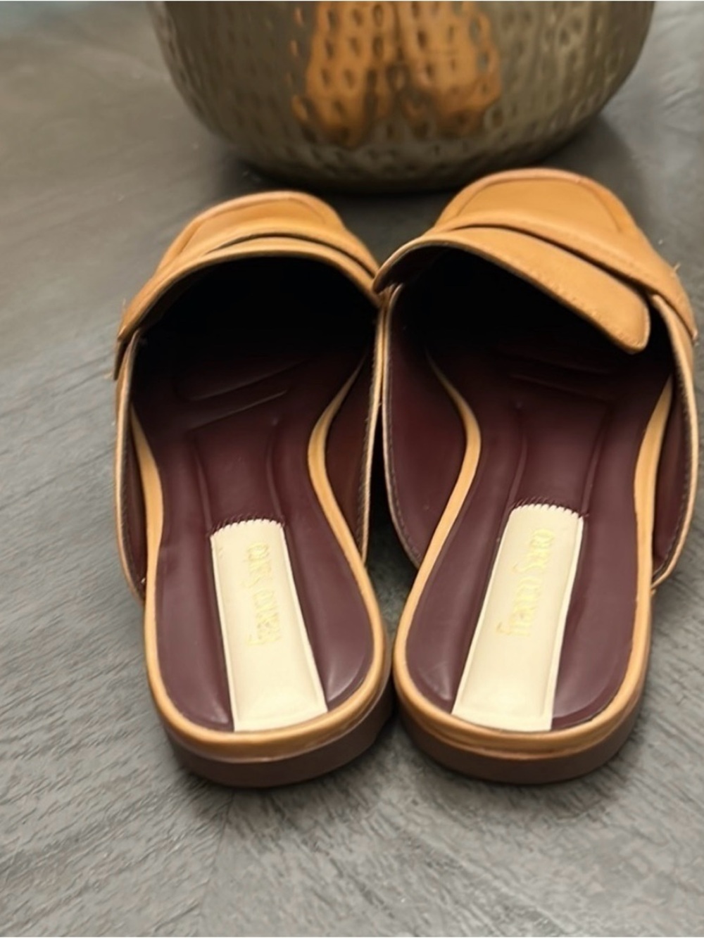 Franco Sarto Leather Mules - Duval